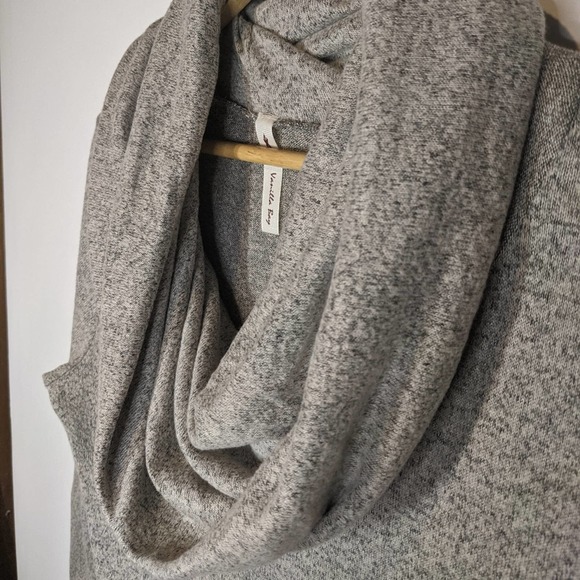 Vanilla Bay Cowl Neck Gray Pullover Sweater - Picture 3 of 7